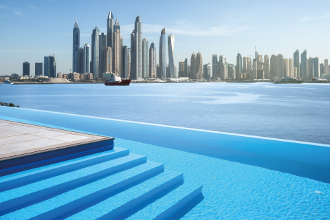 الحفاظ على نظافة حمامات السباحة في دولة الإمارات بمساعدة الذكاء الاصطناعي